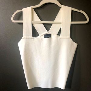 Lucy Paris Jasmine Knit crop top SMALL